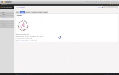 Same thing with Stylesheet tab. Other tabs are OK...