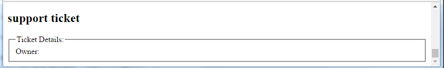 The ticket is not listed in the MyTicket